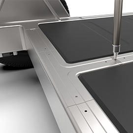Automatisierte Präzisionsanwendung Strukturklebstoff