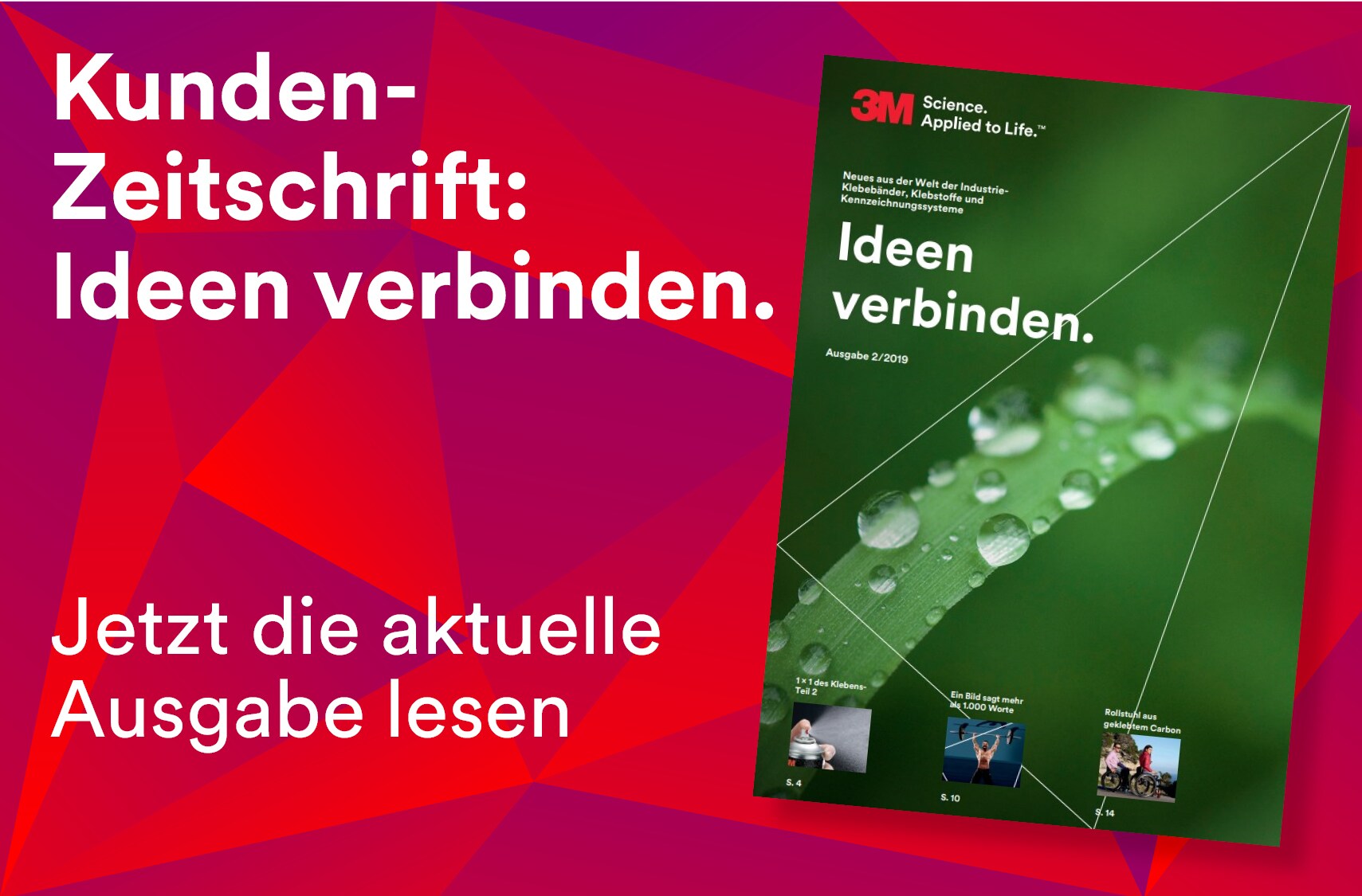 Kundenmagazin: Ideen verbinden