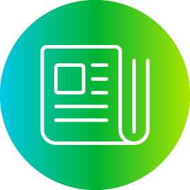 Symbol für Neuigkeiten im Bereich Versorgungsunternehmen und Energie