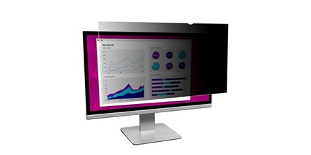 3M Blickschutzfilter High Clarity auf einem Monitor

