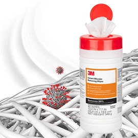 3M™ Microbe Removal Reinigungstücher zur sofortigen Entfernung von Mikroben
