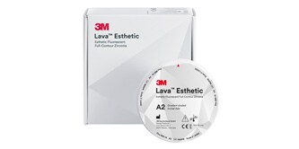 3M™ Lava™ Ästhetisches fluoreszierendes Vollkontur-Zirkoniumoxid
