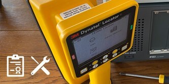 Ortung und Markierung zur Wartung und Reparatur
