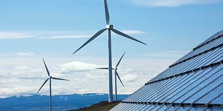Wind- und Solarpark
