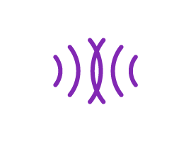 Ein kleines Symbol, welches die Signalstörungen durch EMI/PIM darstellt.