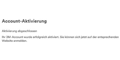 3) Klicken Sie auf den Link, um Ihr Konto zu aktivieren
