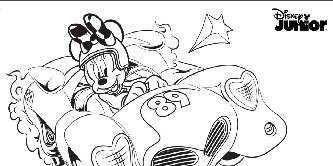 Minnie - Rennwagen
