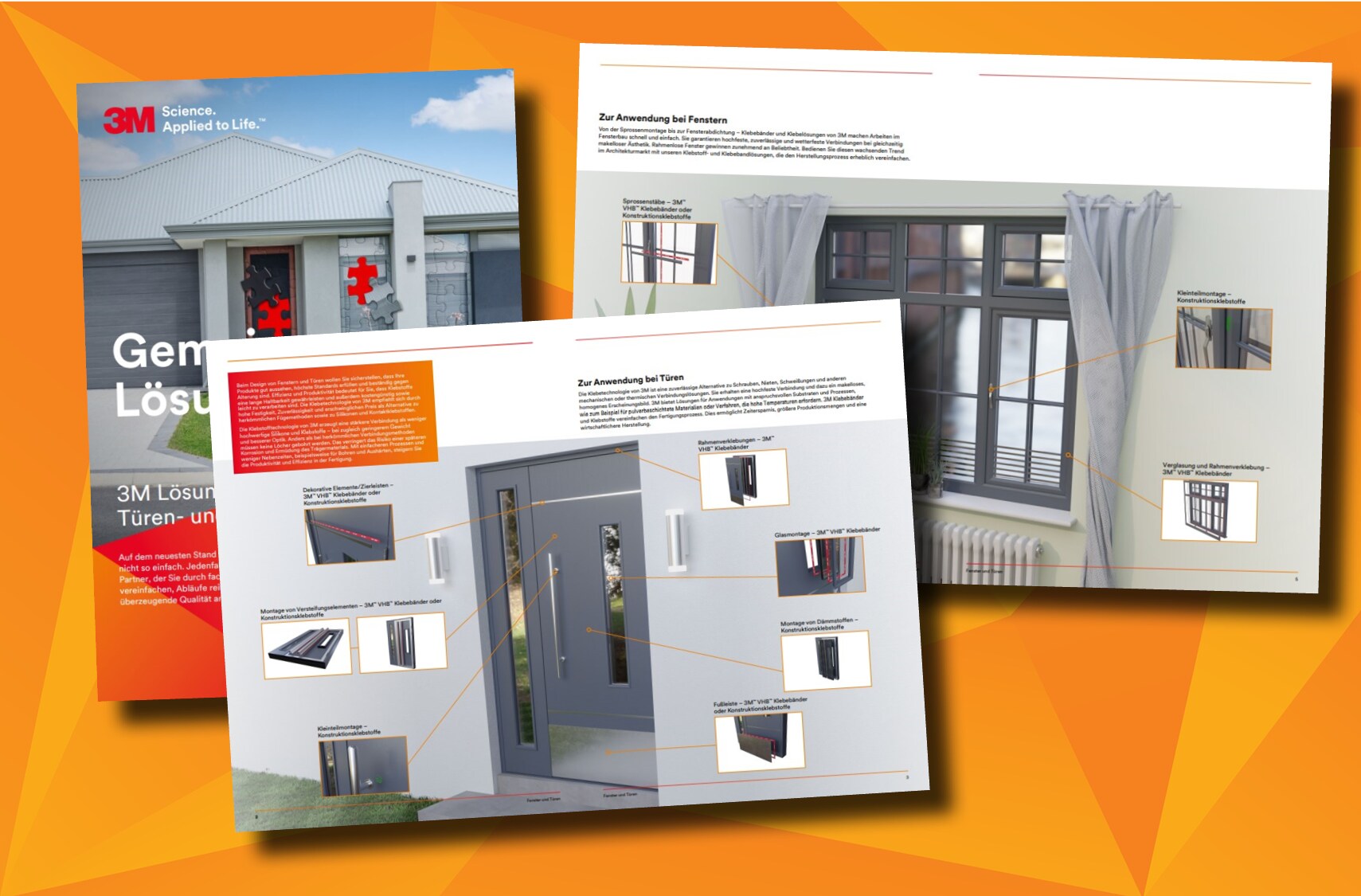 Klebelösungen für den Türen- und Fensterbau