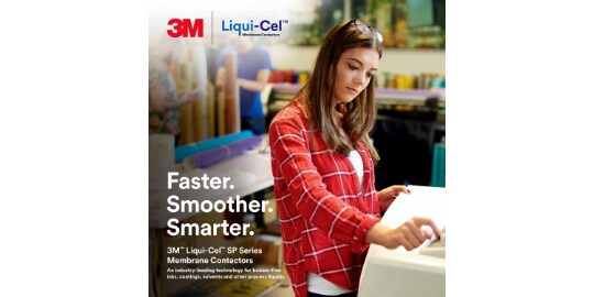 3M™ Liqui-Cel™ Membrankontaktoren für Tintenstrahldruck, Druckfarben und Beschichtungen
