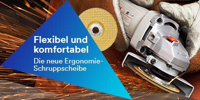3M™ Cubitron™ II Flex Grind Schruppscheibe ersetzt 3M™ Green Corps™ Schruppscheibe