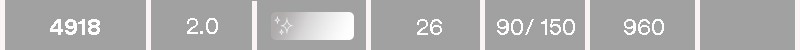 4918 | 2,0 mm | Farbe: Transparent | 26 N/cm | 90/150 &deg;C | 960 kg/m3