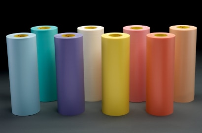 Bild von acht 3M Flexo-Klebebändern
