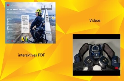 3M™ Absturzsicherung: Neue Videos und ein interaktives PDF