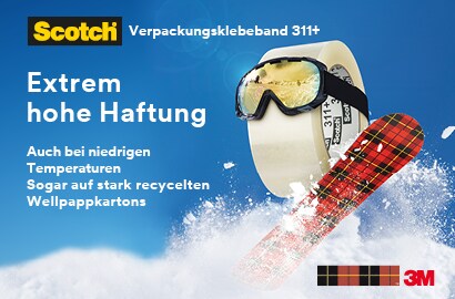 Neu: Scotch® Verpackungsklebeband 311+