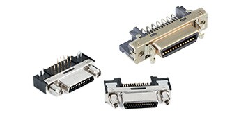 Produktfoto von MDR- und SDR-Leiterplatten-Steckverbindern
