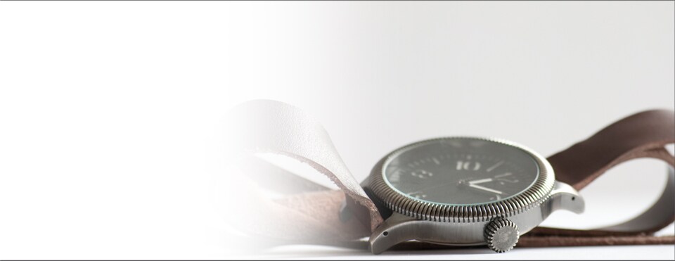 An analog watch.
