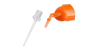 Design der Spritzenverlängerungsspitze
