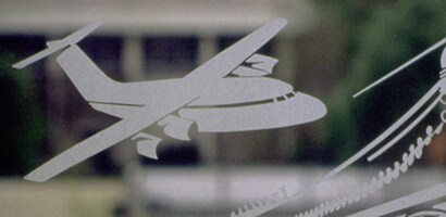 Fenstergrafiken für Markenidentität
