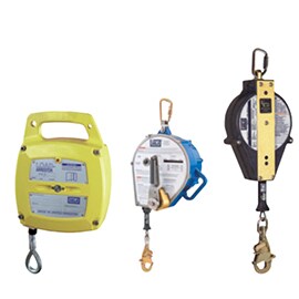 Eine Auswahl an Absturzsicherungsprodukten einschl. 3M™ DBI-SALA® und 3M™ PROTECTA®