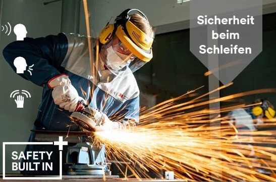 Verbessern Sie Ihre Sicherheit durch Schleifmittel und die passende PSA in dem Webinar