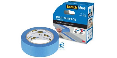 Scotch® Abdeckband in Verpackung und ausgepackt
