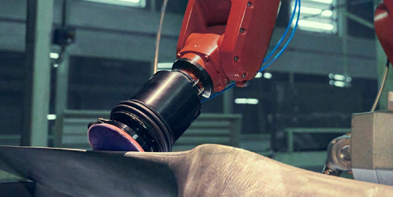 3M Schleiflösungen für Robotik und automatisierte Schleifprozesse

