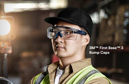 3M™ First Base™ 3+ Anstosskappen für zusätzlichen Komfort mit Schutz