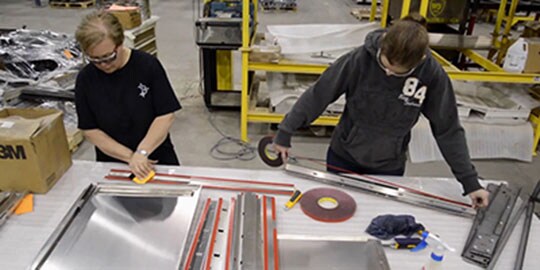 See how WS Steel used 3M VHB tape to improve their manufacturing process
